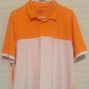 Nike Golf Tennessee Vols orange polo